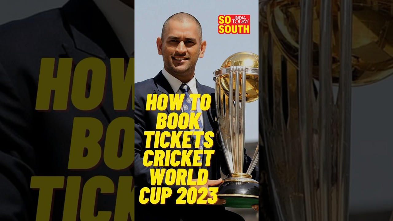 Here&rsquo;s How You Can Book Your Tickets for the ICC Cricket World Cup 2023 |