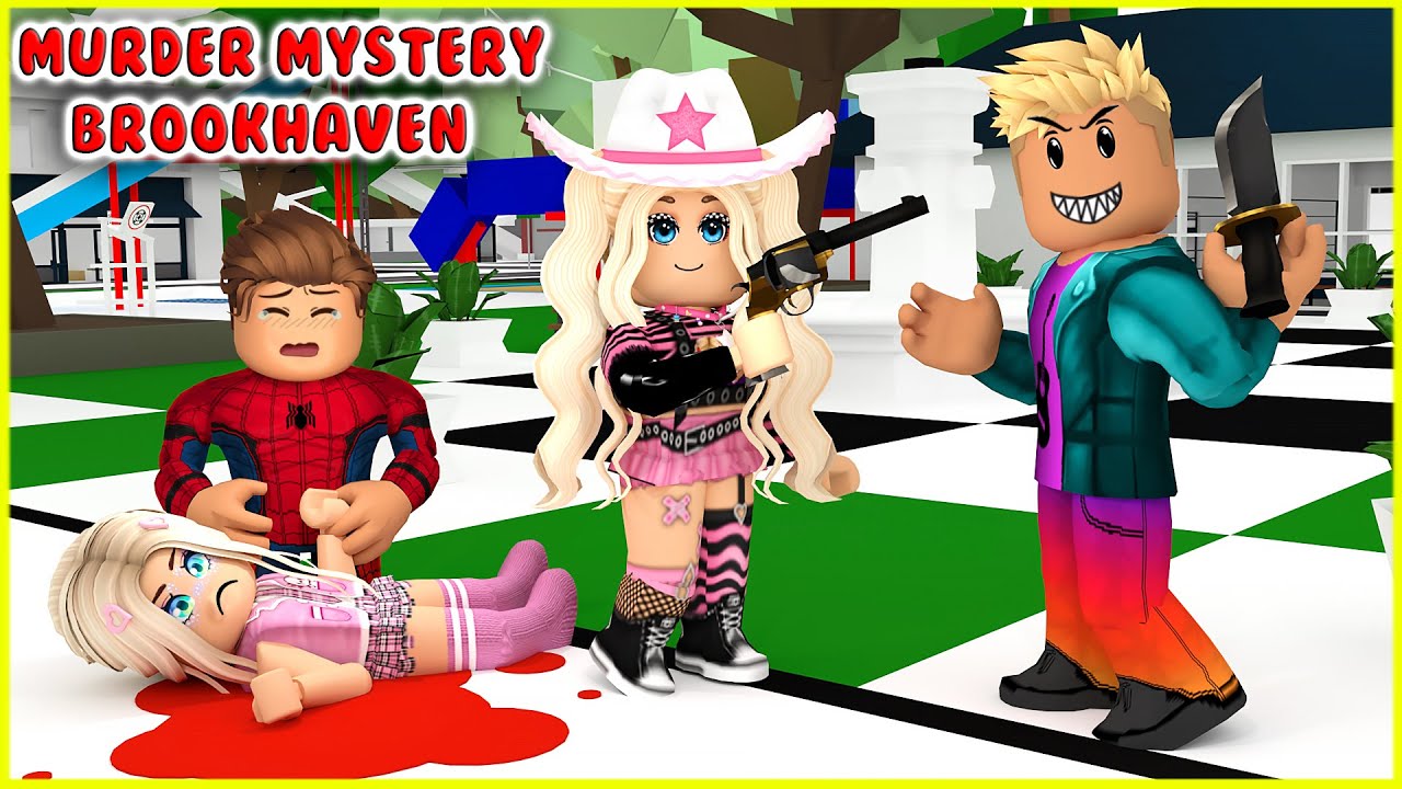 👮‍♀️ MURDER MYSTERY BROOKHAVEN 😱 YOUTUBERLARA ADALET DAĞITTIM ❗🔪😎| ROBLOX BROOKHAVEN RP ❗❗
