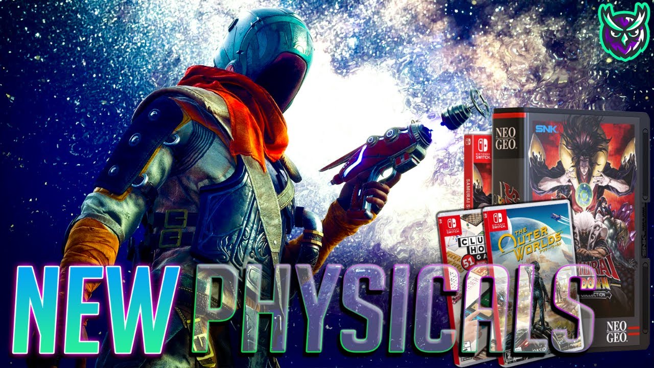 NEW Nintendo Switch Physical Games! Space Adventure! #LetsGetPhysical!