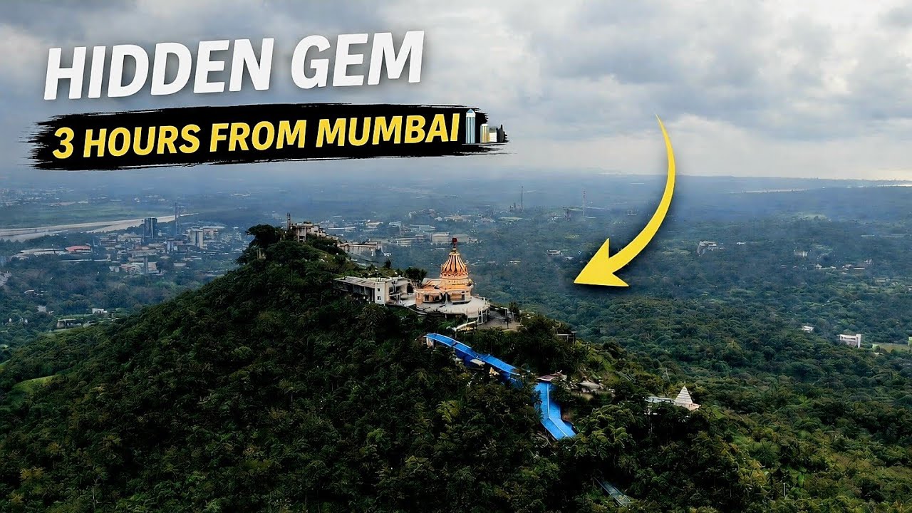 3 hours drive from Mumbai | parnera mandir NH48 1000 feet above on a cliff | hidden gem