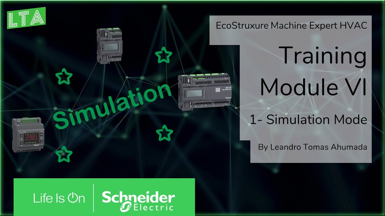 EcoStruxure Machine Expert HVAC Training - M6.1 Simulation Mode