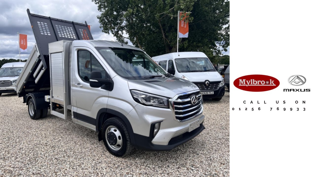 Maxus Deliver 9 2.0 D20 LUX RWD L2 DRW 150ps Tipper - Toolpod