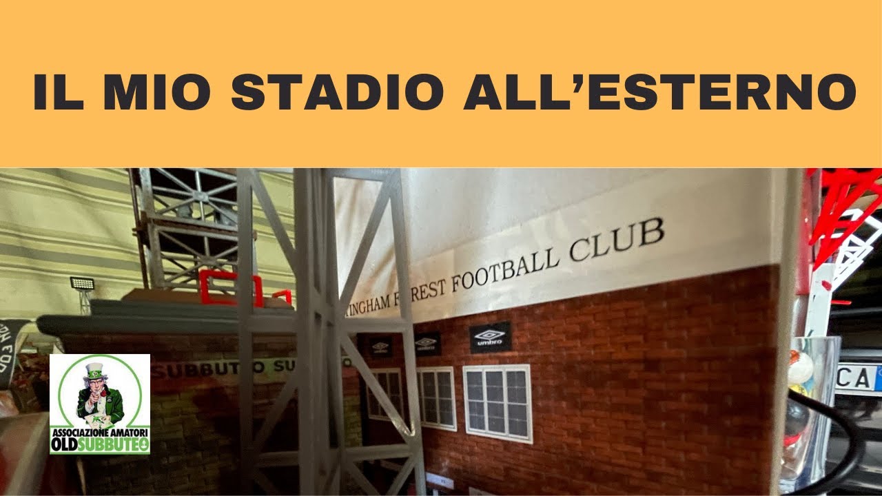 Subbuteo   Il mio stadio all'esterno