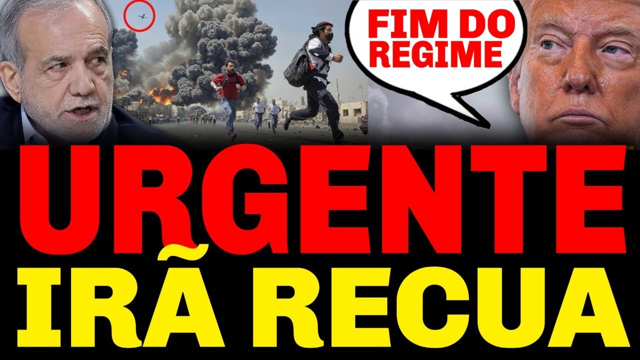 AO VIVO do ORIENTE🚨PRESIDENTE DO IRÃ SE ENTREGA😱VARIAS EXPLOSÕES AGORA❗️❗️