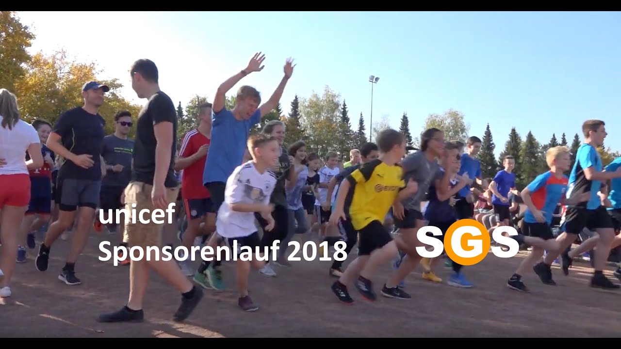 Unicef Spendenlauf am SGS