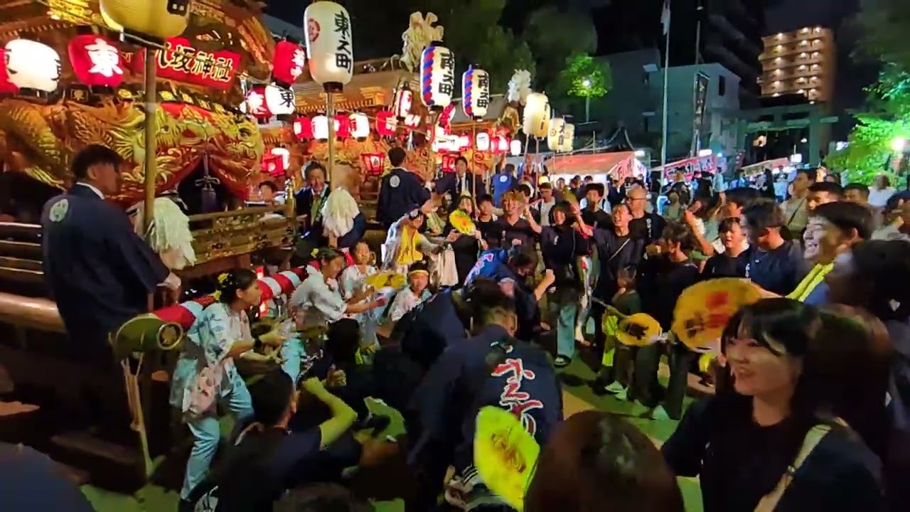 令和7年度海老江八坂神社秋祭東之町宵宮壮年ノ部