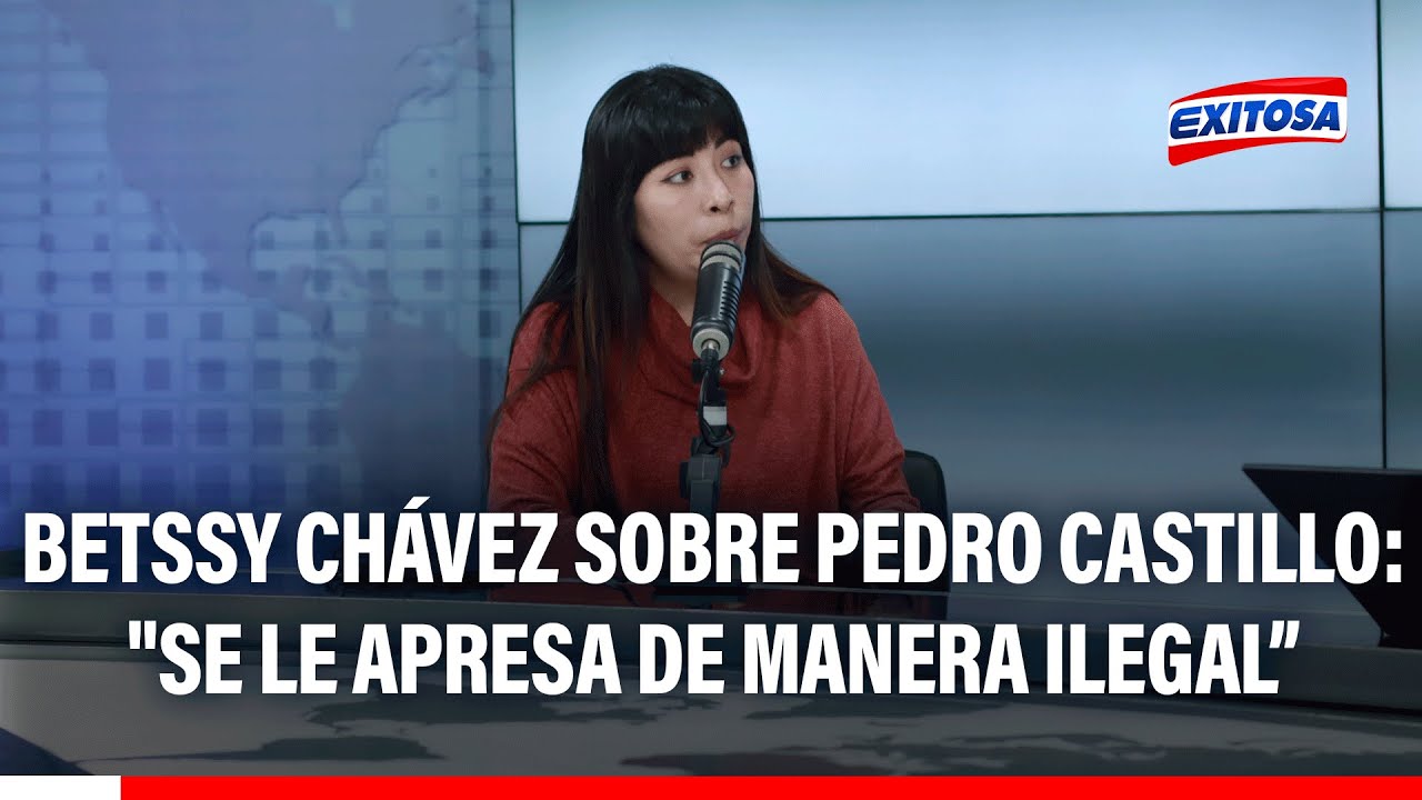 🔴🔵 Betssy Chávez sobre Pedro Castillo: 