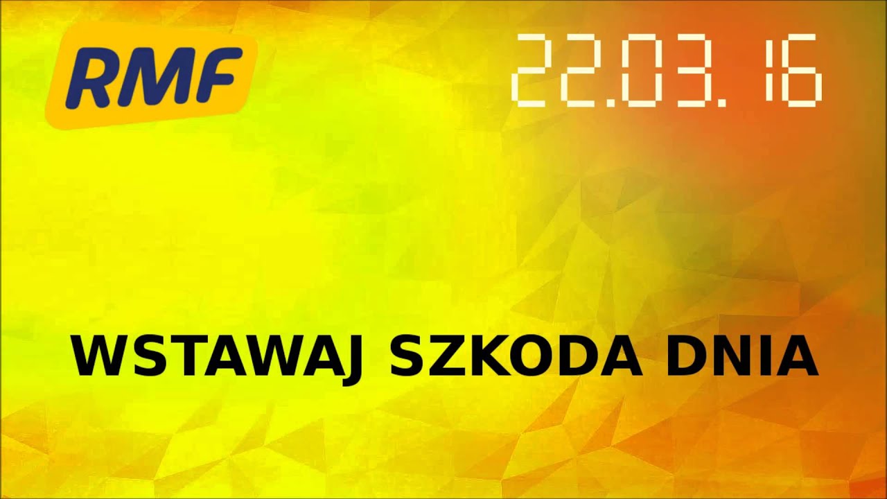 Fakty o 08:30 i 09:00 w RMF FM (22.03.2016)