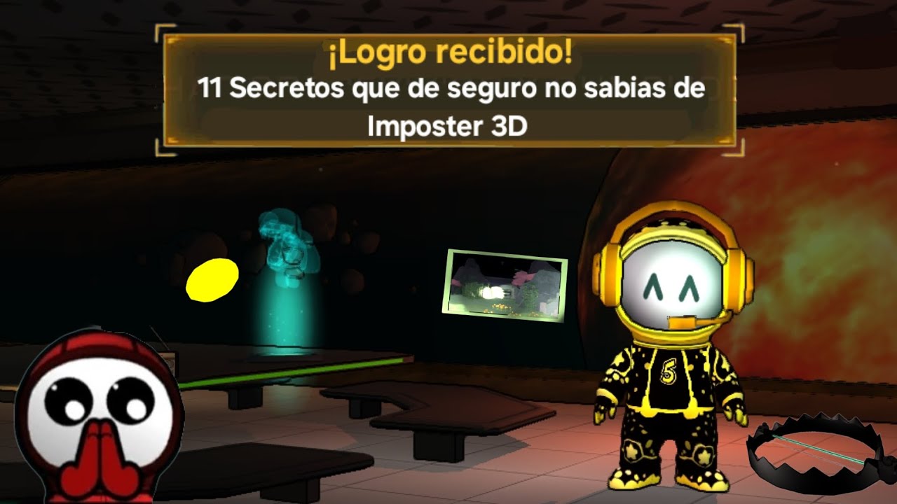 11 Secretos que de seguro no sabias de Imposter 3D #Imposter #crewmate #happy #funny #good 