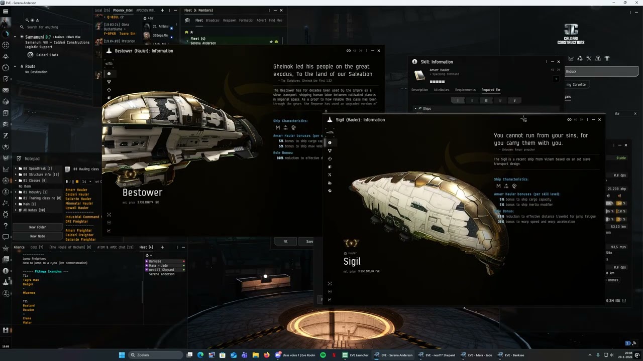 Eve Online - Hauling class for Eve Rookies