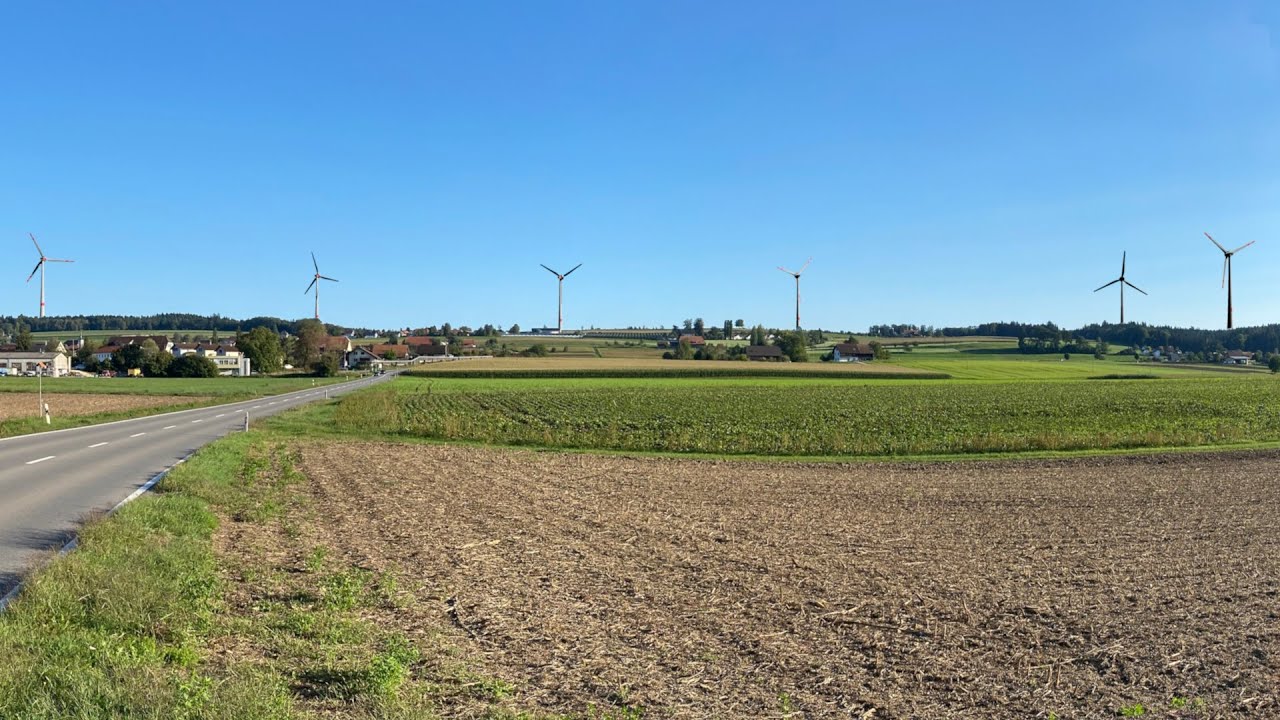 Visualisierung Windpark Diessbach-Bannholz