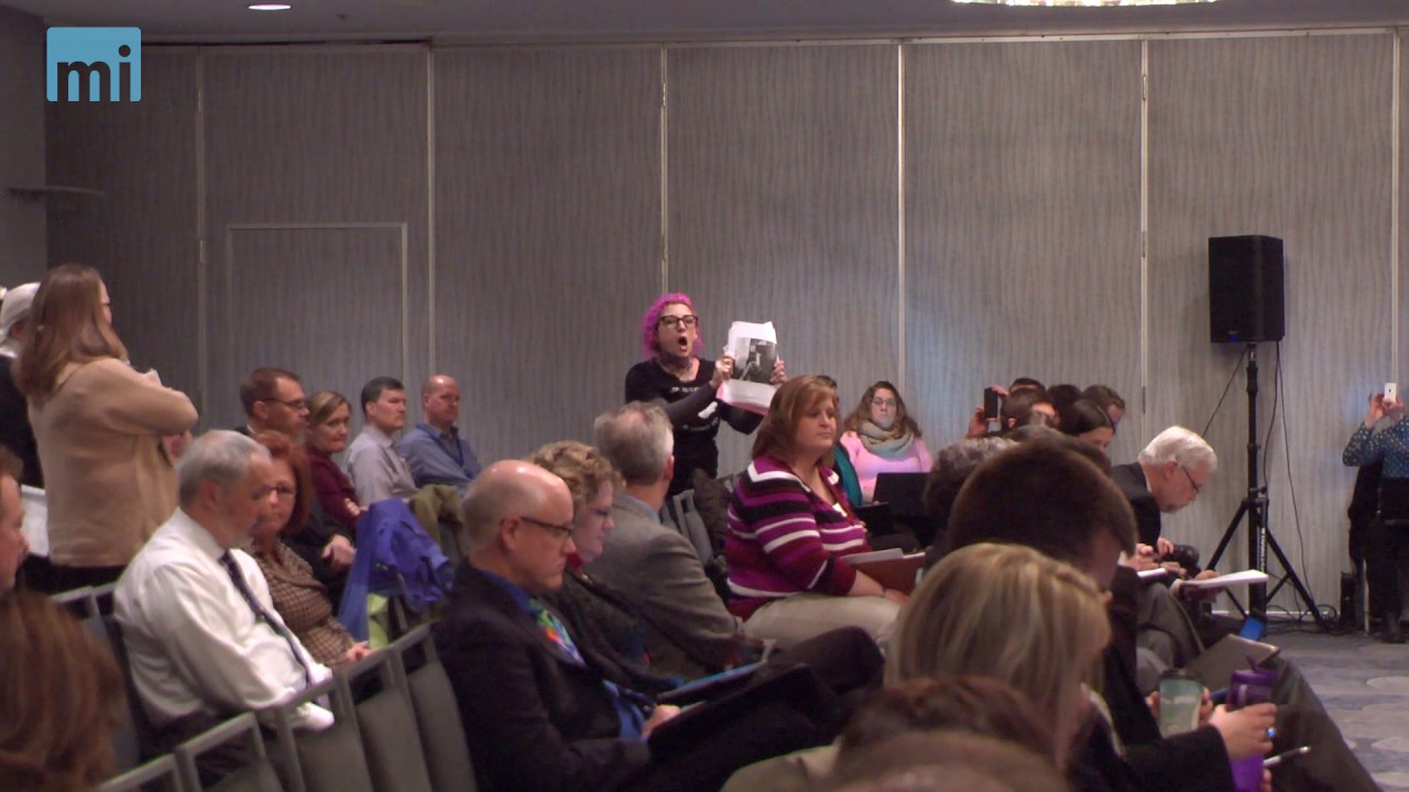 **PROFANITY WARNING** Transgender Protest Crashes Insurance Board Meeting