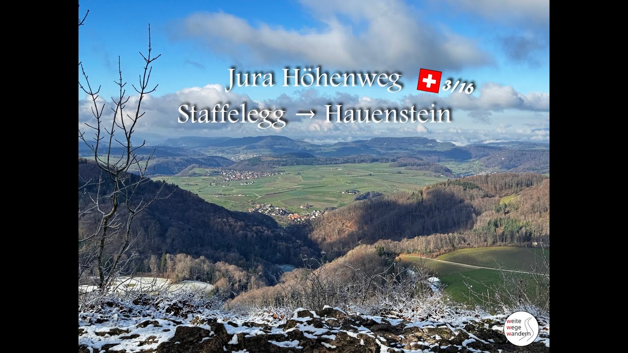 Jura Höhenweg: Staffelegg → Hauenstein (3/16)
