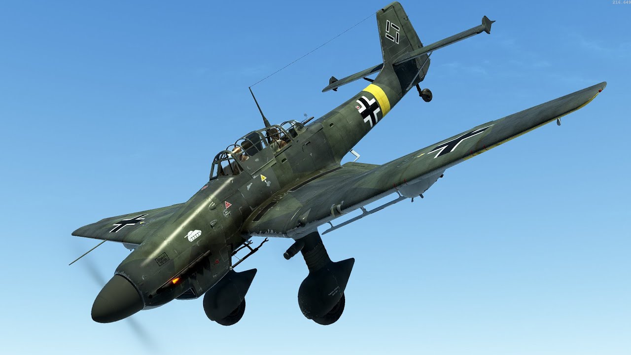 Ju-87 Stuka D 3  kill montage