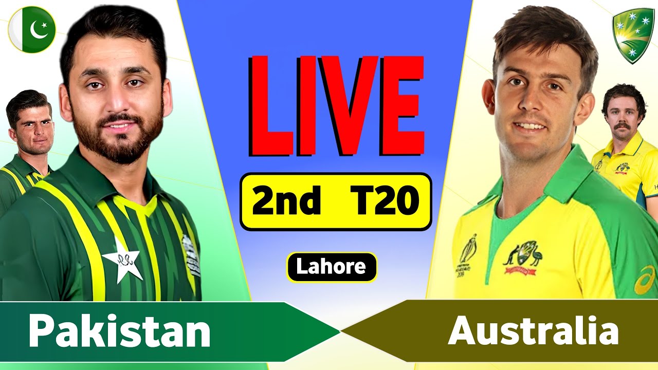 Pakistan vs Australia 2nd T20 Live Match Today | PAK vs AUS Live Score & Commentary | PAK BAT