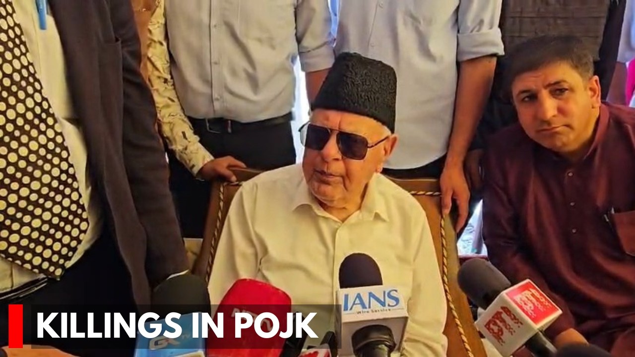 Killings In POJK: Farooq Abdullah Questions Silence Of International Community