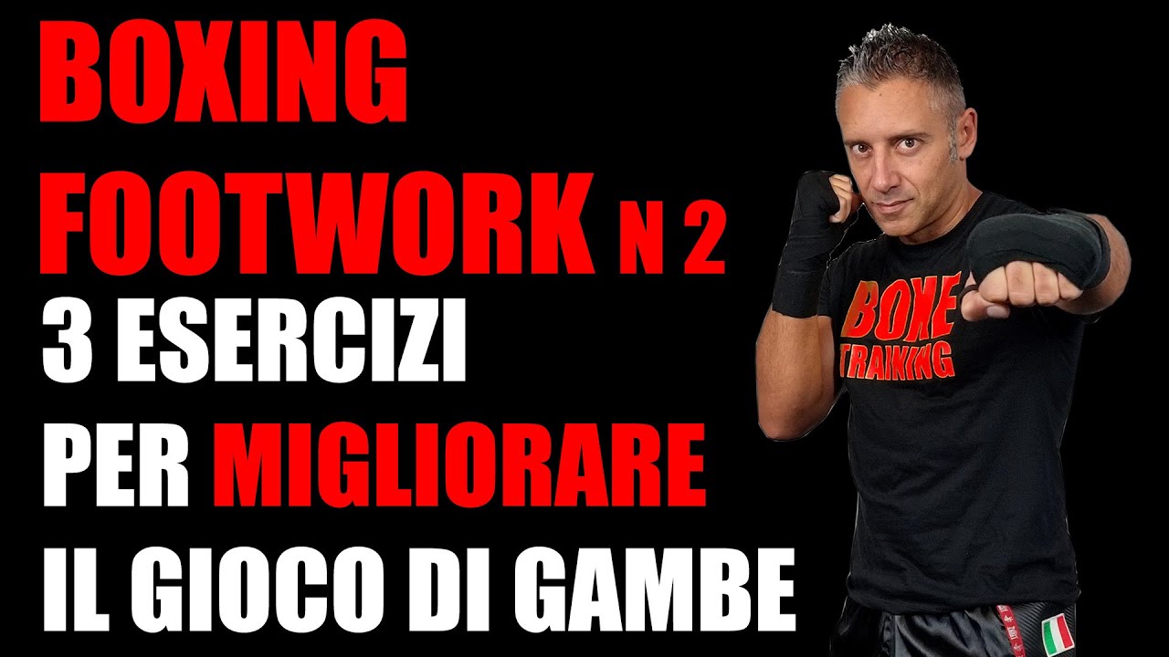 Boxing footwork per principianti 3 esercizi per migliorare il gioco di gambe n. 2