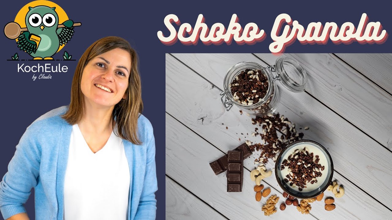 Schoko Granola mit Nüssen | selbstgemachtes Müsli | einfach lecker Thermomix® TM6 TM5 ♥️ 𝑲𝒐𝒄𝒉𝑬𝒖𝒍𝒆