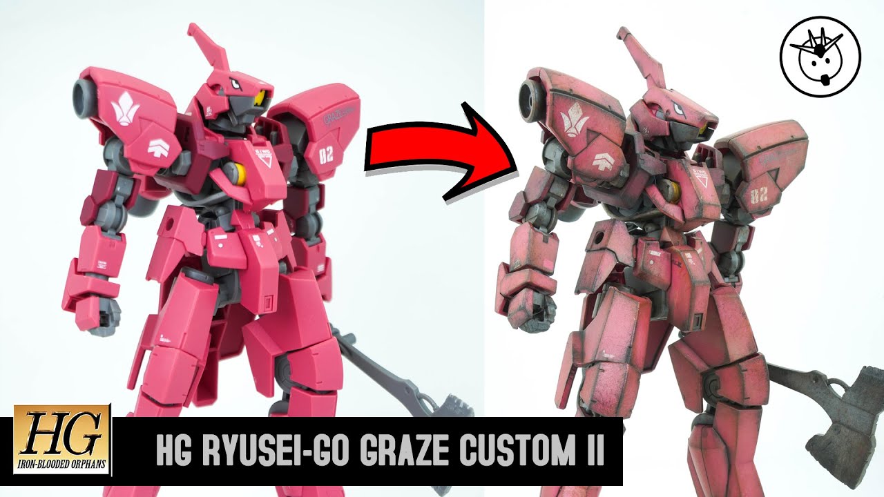 HG RYUSEI - GO GRAZE CUSTOM II NO Airbrush