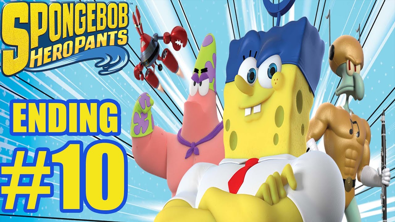 Spongebob HeroPants - ENDING Walkthrough Gameplay Part 10 [ HD ]