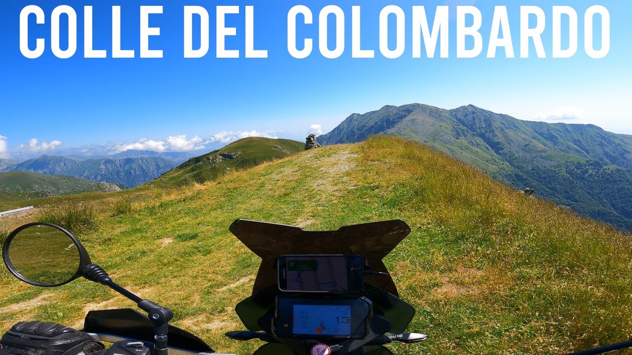 COLLE DEL COLOMBARDO | scenic gravel road in Italy | onboard with engine sound | KTM 790 Adventure