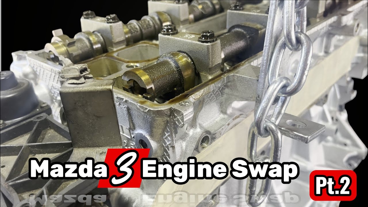 BK Mazda 3 2.3l to 2.5l Engine Swap! Part No.2