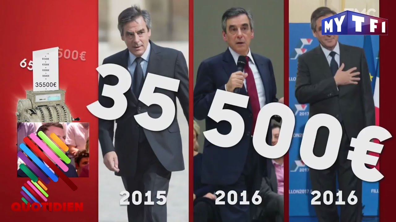 Les costumes de Fillon et Macron taillés par Quotidien - Quotidien 13 Mars