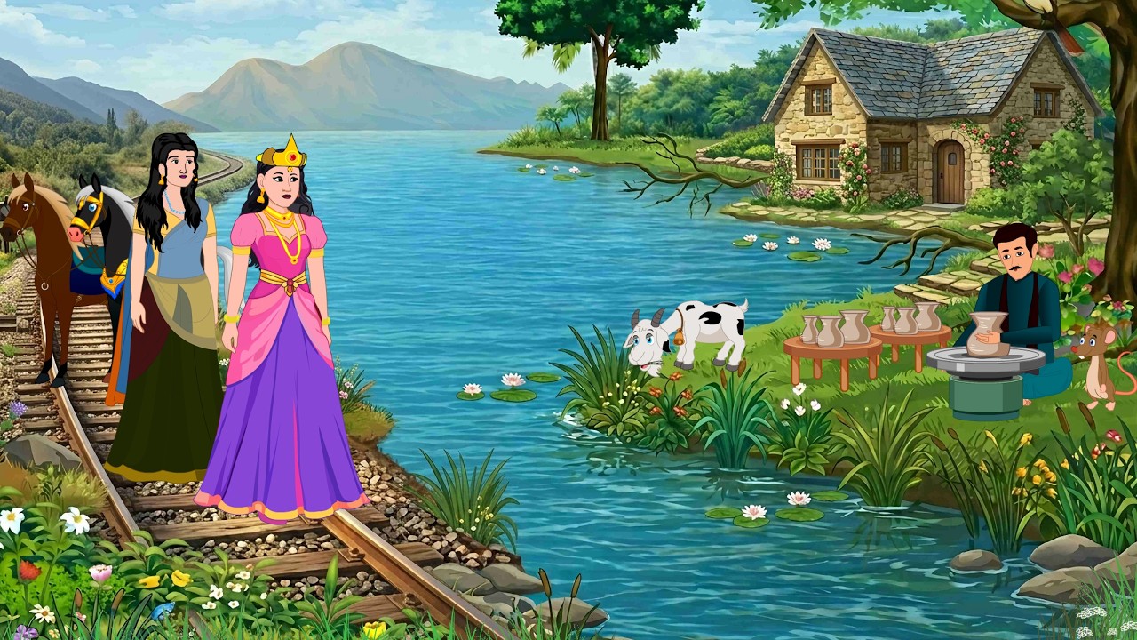 गरीब कुम्हार की किस्मत | GAREEB KUMHAR KI QISMAT | HINDI KAHANI | HINDI CARTOON STORY | MORAL STORY