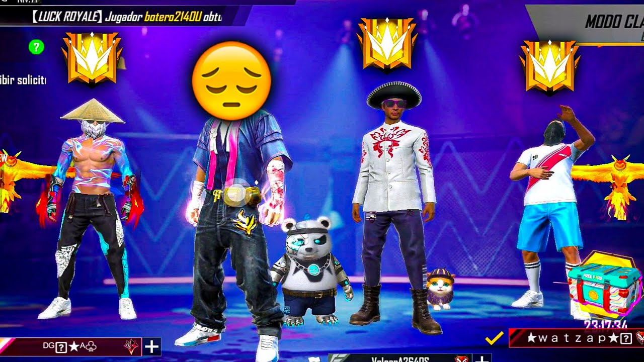 USE EL PASE ELITE SAKURA Y HIP HOP Y ME TRATARON MUY MAL 😔 FREE FIRE