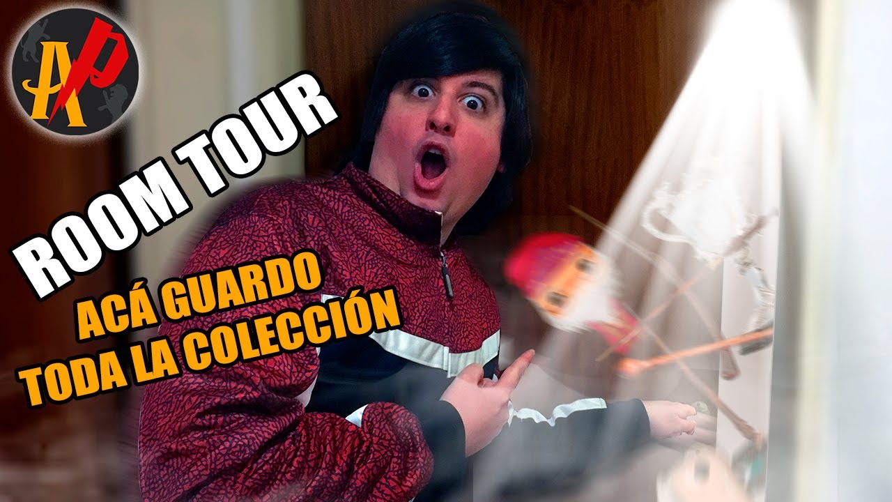 Acá Guardo TODA Mi Colección de Harry Potter, Grabo y Edito ArgenPotter (Room Tour)  | ArgenPotter
