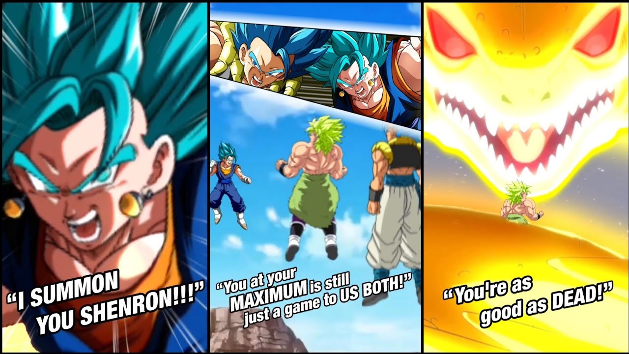 TUR GOGETA & VEGITO BLUE SUPER ATTACKS, VOICED ACTIVE SKILL + OST!!! | Dokkan Battle Fan-Made