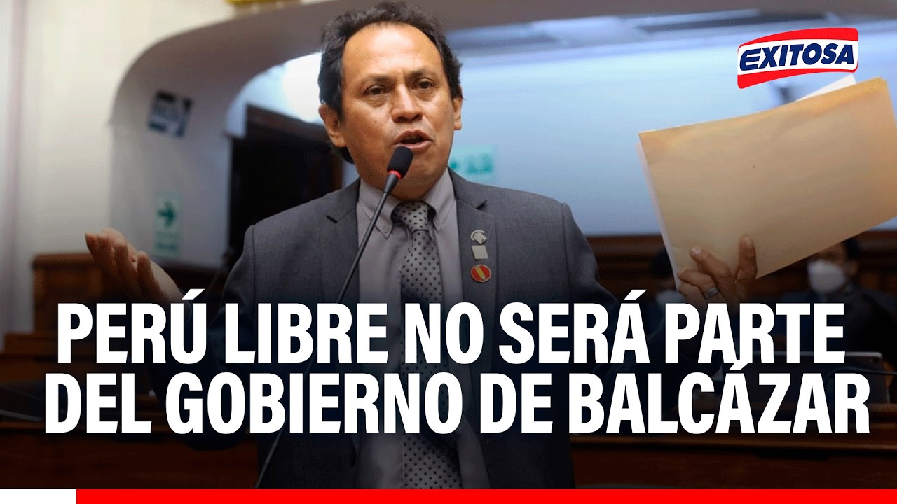 🔴🔵Nadie de Perú Libre tomará un ministerio, señala Segundo Montalvo: “Sería una traición al pueblo”