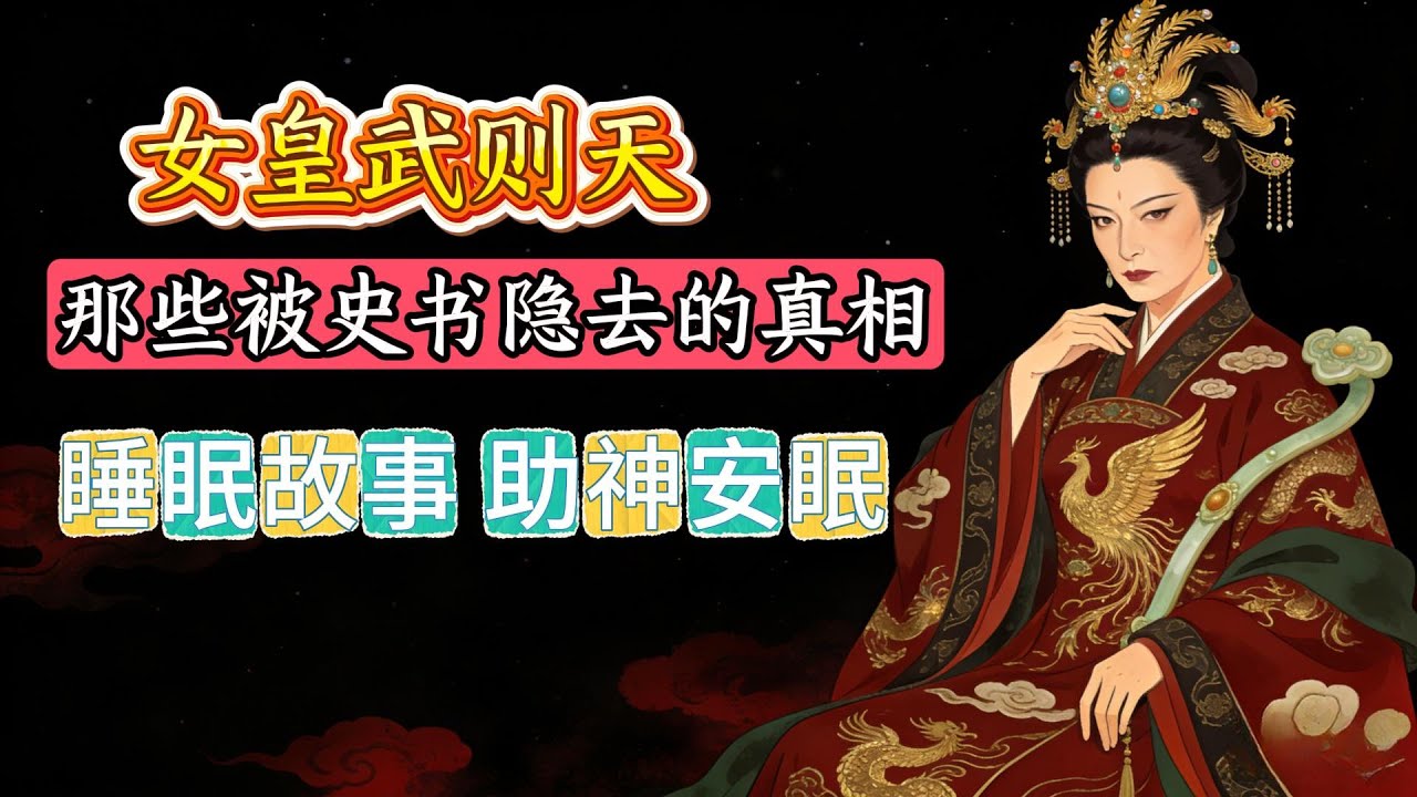 武则天：从“才人”到“女皇”，她究竟失去了什么？ | 睡前故事，安神助眠