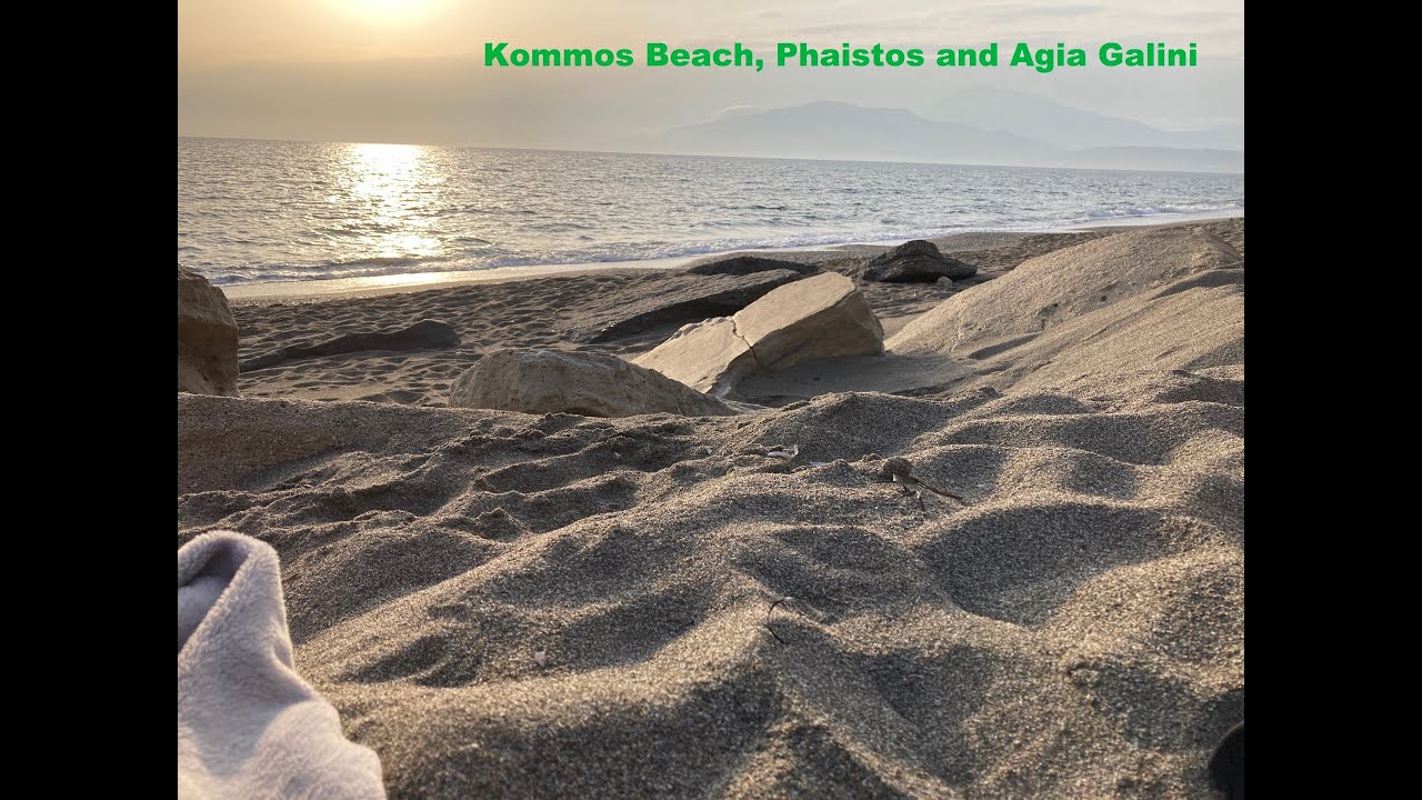 Kommos Beach, Phaistos and Agia Galini; Crete, Greece