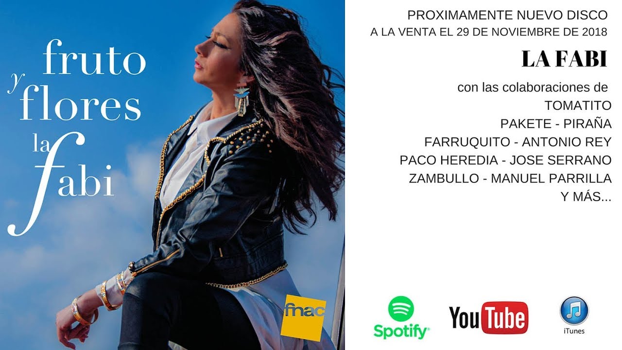 LA FABI - FRUTO Y FLORES - Nuevo disco