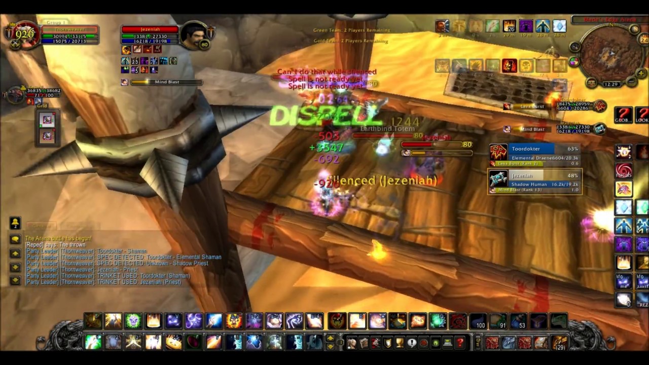Holy Priest & Arms Warrior 2v2 3.3.5