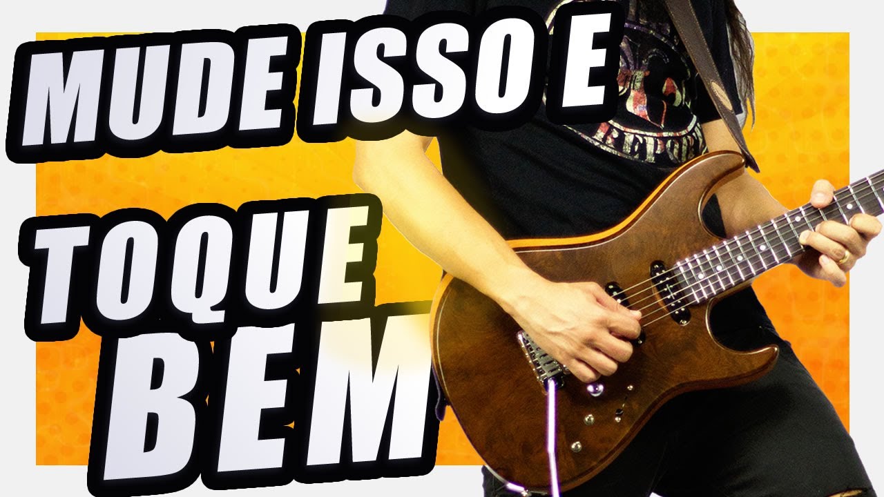 SUA POSTURA NÃO TE DEIXA TOCAR BEM