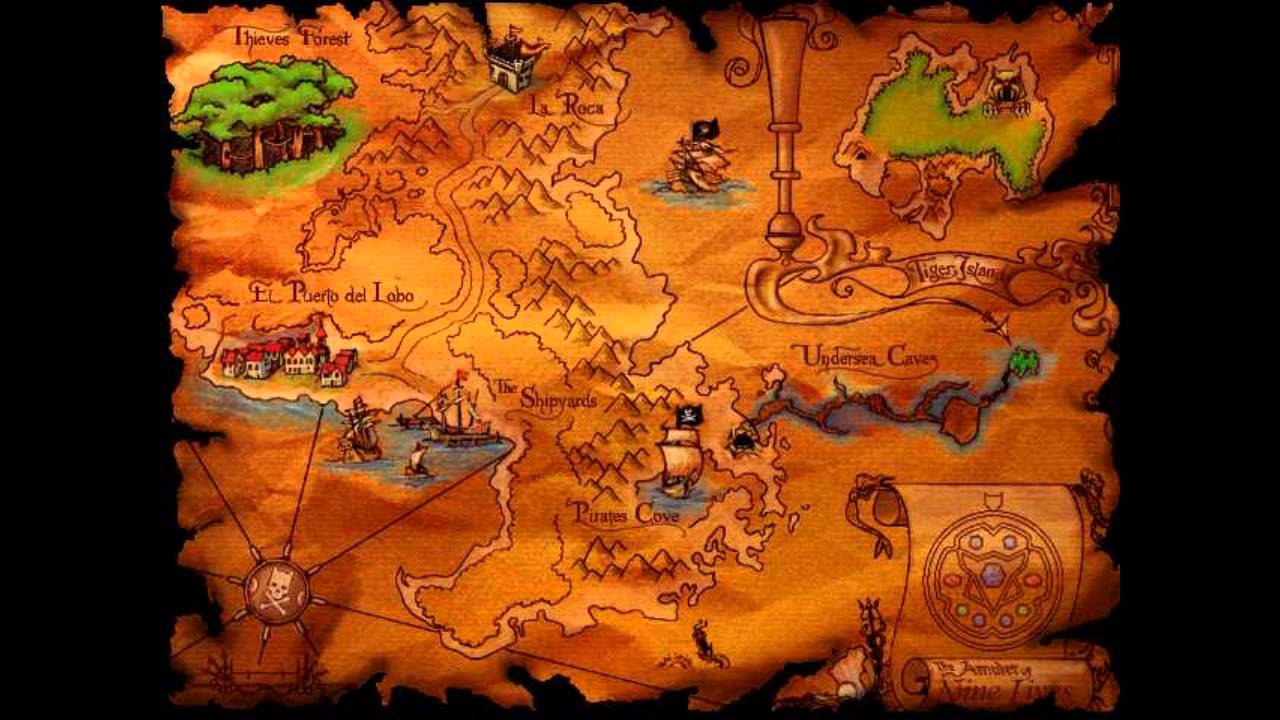Kapitan Pazur (Captain Claw) Music Map Player