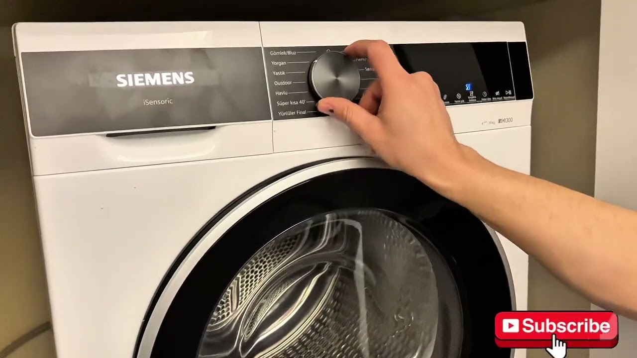 WQ51G200TR Nasıl Kullanılır ? Kurutma Makineniz Kurutmuyor mu? İşte Kesin Çözüm 🚨 Siemens İQ 300