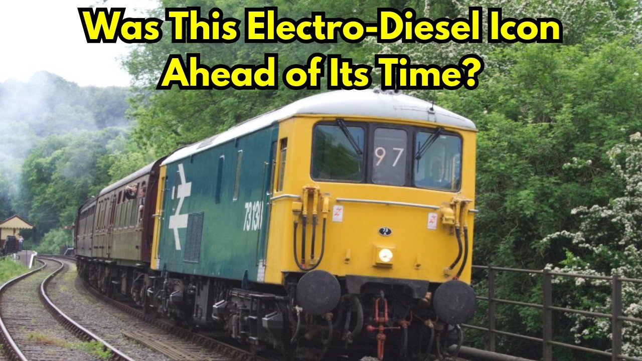 British Rail Class 73 &mdash; one of the most unique and resilient locomotives ever built! #class73 #fyp