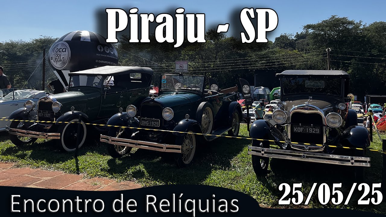 10º Encontro de Carros Antigos de Piraju - SP
