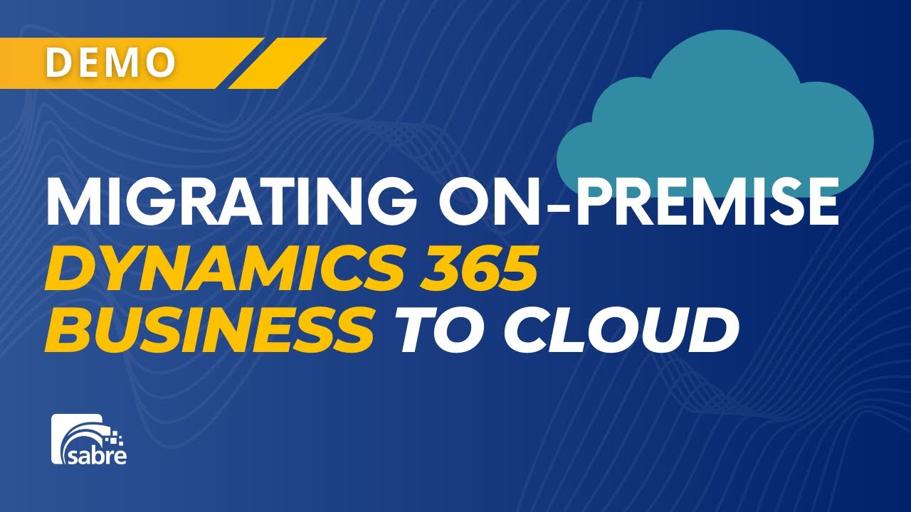 Migrating On-Premise Dynamics 365 Business Central to Cloud