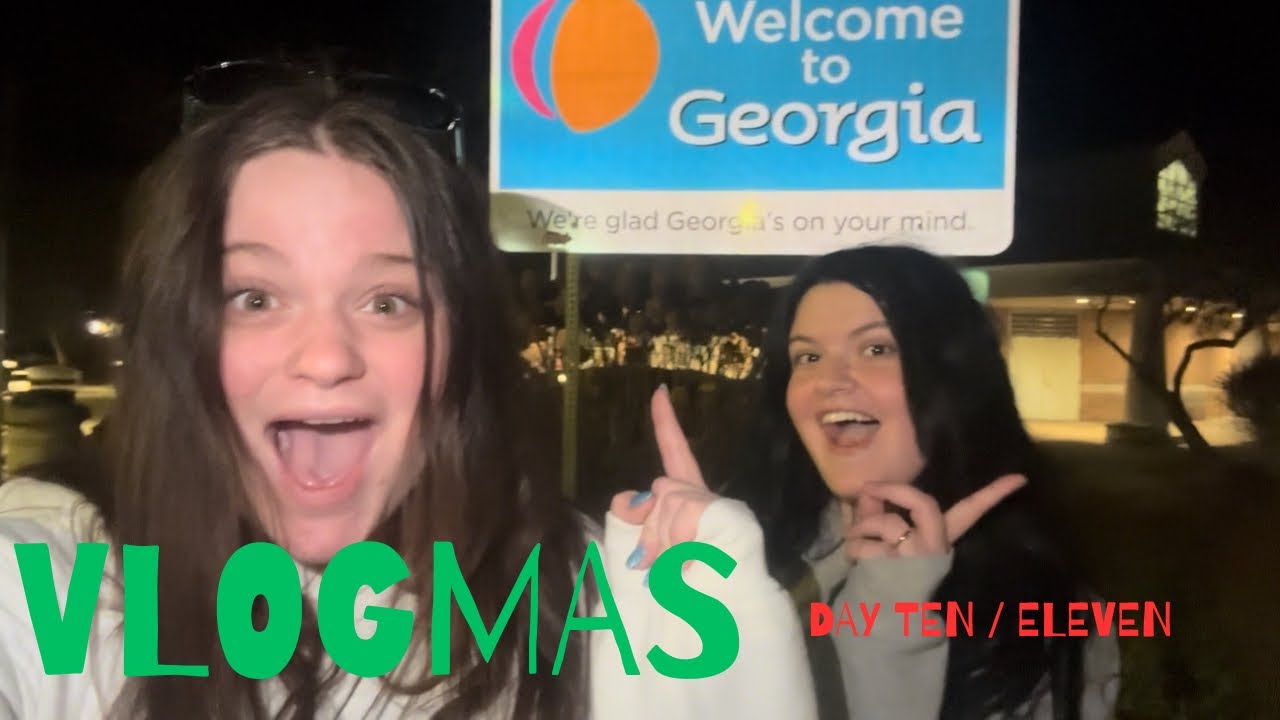 vlogmas day 10/11: road trip !!! 🚘