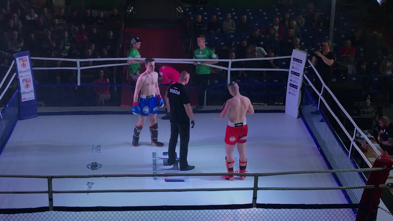 Bartek Nowaczyk (Thai Boxing Team Krotoszyn)  vs Marcel Wolski (Czerwony Smok Poznań)  GSW 15