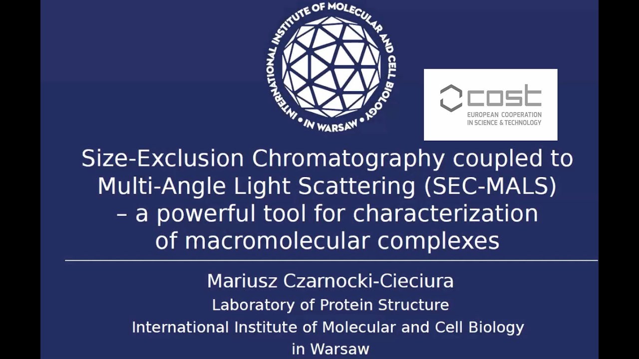 Mariusz Czarnocki-Cieciura: BIOPHYSICAL METHODS TO INVESTIGATE PROTEIN-PROTEIN INTERACTIONS