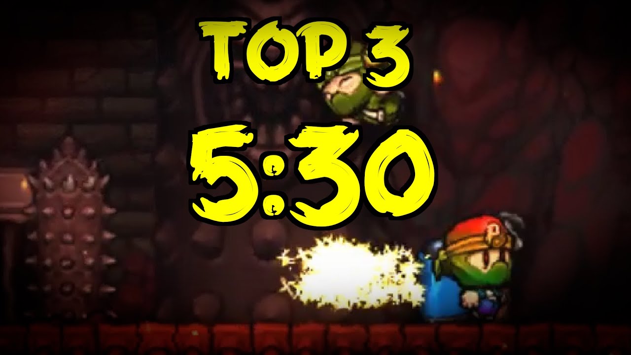 Spelunky Big Money (500k) Speedrun 5:30