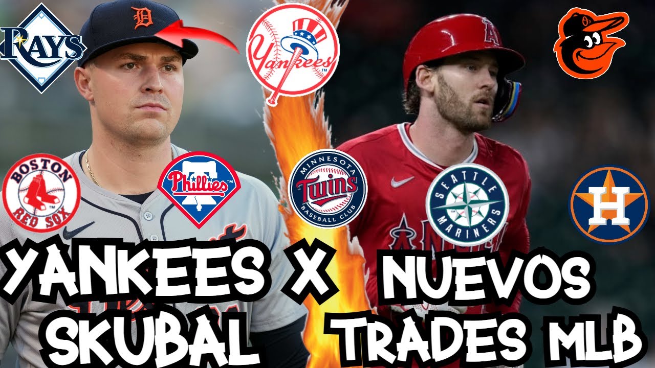 MLB EXPLOTA con 7 NUEVOS INTERCAMBIOS, YANKEES x TARIK SKUBAL, RANGERS FIRMAN   AGENCIA LIBRE MLB