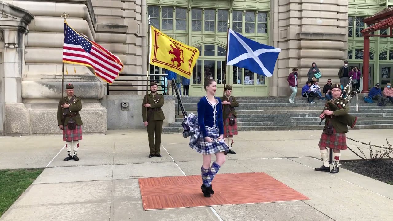 Highland Dancing - Tartan Day on Ellis Island 2022