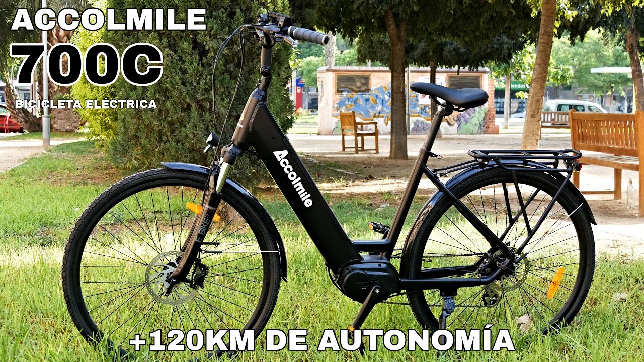 ACCOLMILE 700C ¡Que LOCURA de bicicleta eléctrica! 💥 REVIEW