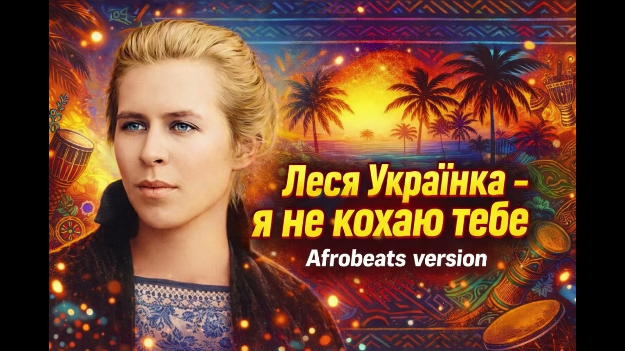 Леся Українка - Я не кохаю тебе Afrobeat Version